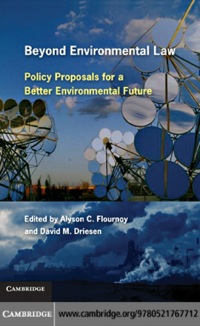 Cover image: Beyond Environmental Law 9780521767712
