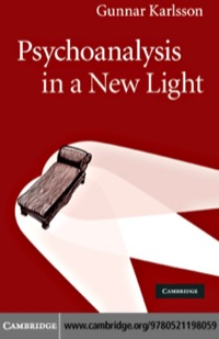 Imagen de portada: Psychoanalysis in a New Light 1st edition 9780521198059