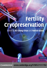 Omslagafbeelding: Fertility Cryopreservation 1st edition 9780521517782