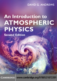 表紙画像: An Introduction to Atmospheric Physics 2nd edition 9780521693189