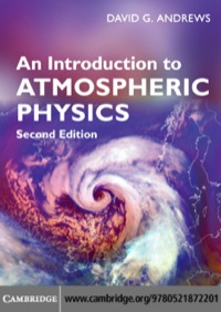 Cover image: An Introduction to Atmospheric Physics 2nd edition 9780521693189