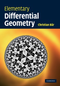 Cover image: Elementary Differential Geometry 9780521721493
