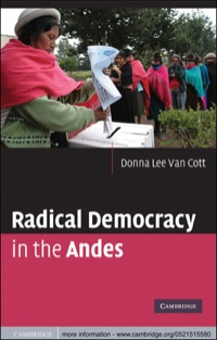 صورة الغلاف: Radical Democracy in the Andes 1st edition 9780521515580