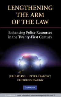 Cover image: Lengthening the Arm of the Law 1st edition 9780521493512