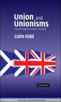Omslagafbeelding: Union and Unionisms 1st edition 9780521880572