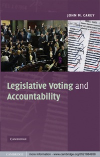 Cover image: Legislative Voting and Accountability 1st edition 9780521884938