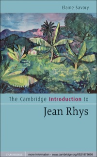 Omslagafbeelding: The Cambridge Introduction to Jean Rhys 1st edition 9780521873666
