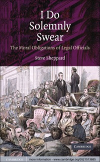 Cover image: I Do Solemnly Swear 1st edition 9780521513685