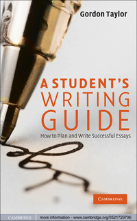 Cover image: A Student's Writing Guide 1st edition 9780521729796