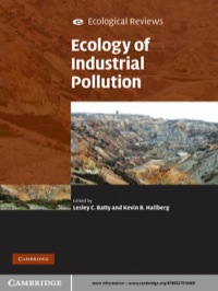 Titelbild: Ecology of Industrial Pollution 1st edition 9780521514460