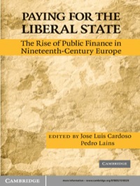 Omslagafbeelding: Paying for the Liberal State 1st edition 9780521518529