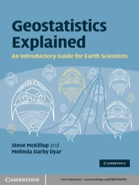 Cover image: Geostatistics Explained 1st edition 9780521763226