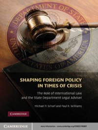 صورة الغلاف: Shaping Foreign Policy in Times of Crisis 1st edition 9780521766807