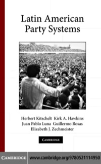 Imagen de portada: Latin American Party Systems 1st edition 9780521114950