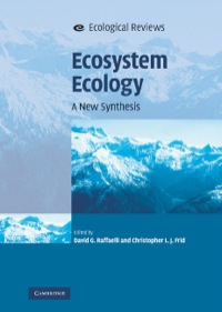 Cover image: Ecosystem Ecology 9780521513494