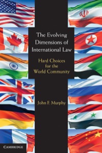 Cover image: The Evolving Dimensions of International Law 9780521882712