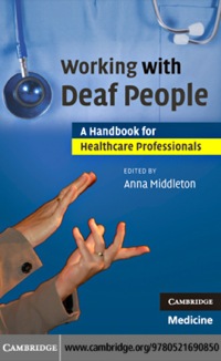 Titelbild: Working with Deaf People 1st edition 9780521690850