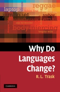 Cover image: Why Do Languages Change? 9780521838023