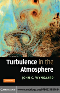 Imagen de portada: Turbulence in the Atmosphere 1st edition 9780521887694