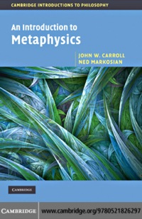 Cover image: An Introduction to Metaphysics 9780521826297