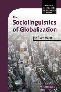 Immagine di copertina: The Sociolinguistics of Globalization 9780521884068