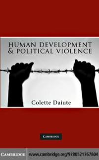 Cover image: Human Development and Political Violence 9780521767804