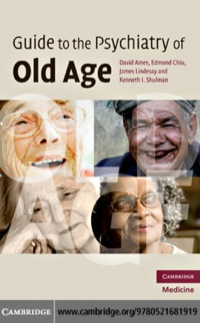 表紙画像: Guide to the Psychiatry of Old Age 1st edition 9780521681919