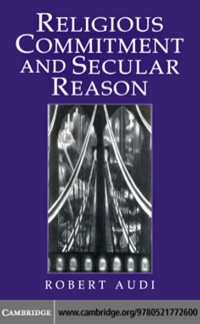صورة الغلاف: Religious Commitment and Secular Reason 1st edition 9780521772600