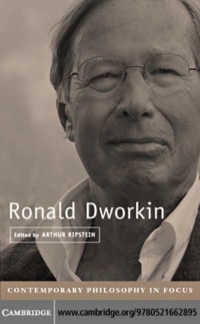 Cover image: Ronald Dworkin 1st edition 9780521662895