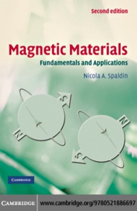 Omslagafbeelding: Magnetic Materials 2nd edition 9780521886697