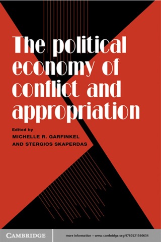 Cover image: The Political Economy of Conflict and Appropriation 1st edition 9780521560634