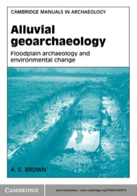 Imagen de portada: Alluvial Geoarchaeology 1st edition 9780521568203