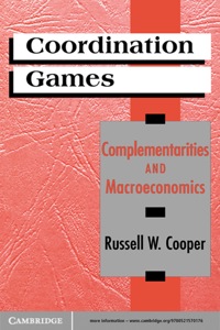 Cover image: Coordination Games 1st edition 9780521570176