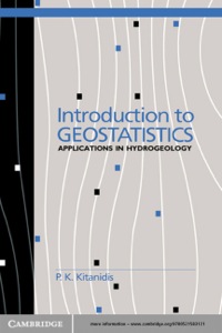 Cover image: Introduction to Geostatistics 1st edition 9780521587471