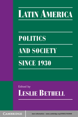 Cover image: Latin America 1st edition 9780521593908