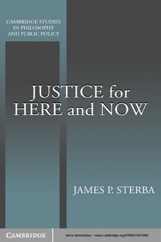 Cover image: Justice for Here and Now 1st edition 9780521621885