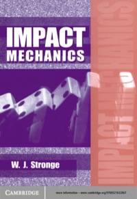 صورة الغلاف: Impact Mechanics 1st edition 9780521602891