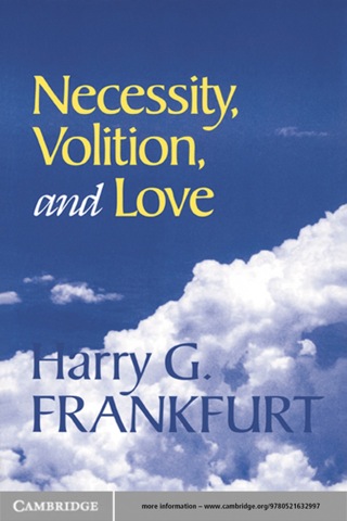 Cover image: Necessity, Volition, and Love 1st edition 9780521633956