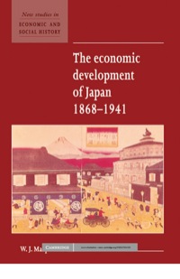 Imagen de portada: The Economic Development of Japan 1868–1941 1st edition 9780521552615