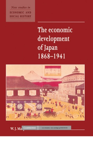 Imagen de portada: The Economic Development of Japan 1868–1941 1st edition 9780521552615