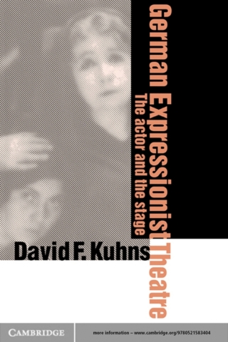 Cover image: German Expressionist Theatre 9780521583404