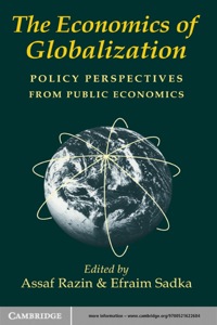 Imagen de portada: The Economics of Globalization 1st edition 9780521622684