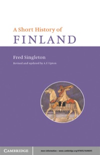 Cover image: A Short History of Finland 2nd edition 9780521640695