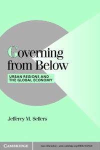 Imagen de portada: Governing from Below 1st edition 9780521651530
