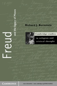 Omslagafbeelding: Freud and the Legacy of Moses 1st edition 9780521630962