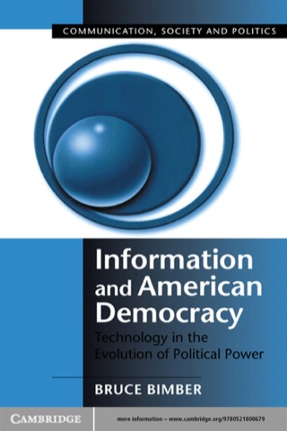 Cover image: Information and American Democracy 1st edition 9780521800679