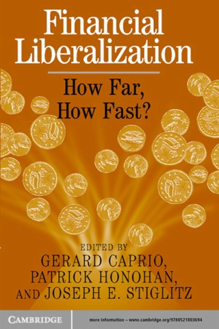 Imagen de portada: Financial Liberalization 1st edition 9780521803694