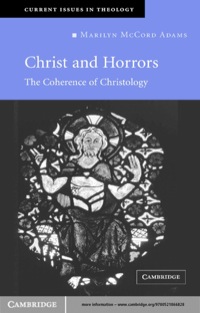 Cover image: Christ and Horrors 1st edition 9780521866828
