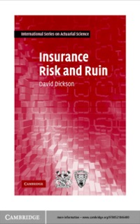 صورة الغلاف: Insurance Risk and Ruin 1st edition 9780521846400