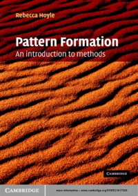 Cover image: Pattern Formation 1st edition 9780521817509